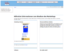 Tablet Screenshot of marketing-lehre.org